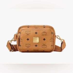 MCM Aren Crossbody in Visetos X-Mini